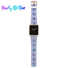 Load image into Gallery viewer, Pieces For Peace - Silicone Apple Watch Band