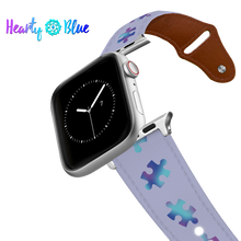 Load image into Gallery viewer, Pieces For Peace - Leather Apple Watch Band