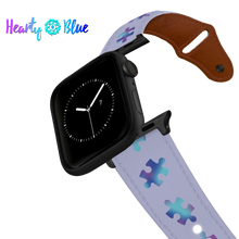 Load image into Gallery viewer, Pieces For Peace - Leather Apple Watch Band