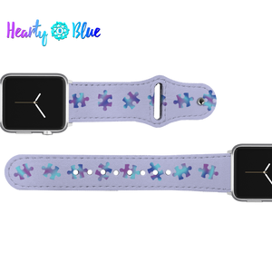 Pieces For Peace - Leather Apple Watch Band