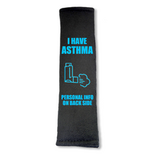 Load image into Gallery viewer, Asthma Seat Belt Cover
